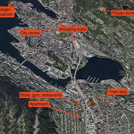 Appartement Pergola - Free Parking - 5 Min Walk To Facilities à Bergen Extérieur photo